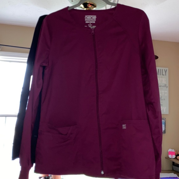Cherokee core stretch scrub jacket size s - Picture 1 of 2